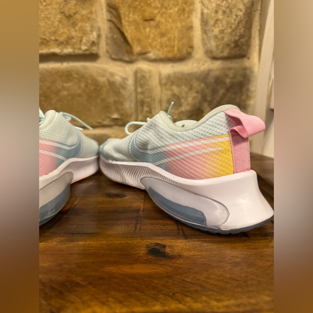 Nike Air Zoom Arcadia SE GS Glacier Blue Pink Melon Sneakers Y6.5/Women’s 8.5 - Picture 8 of 9